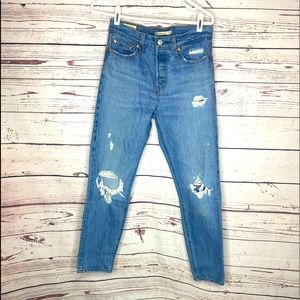 Levi’s Wedgie jeans.